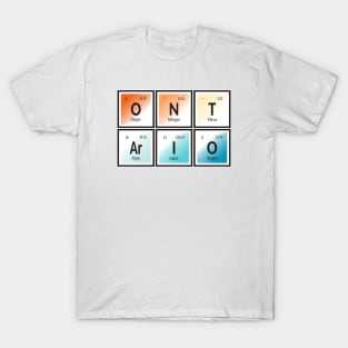 Ontario | Periodic Table of Elements T-Shirt